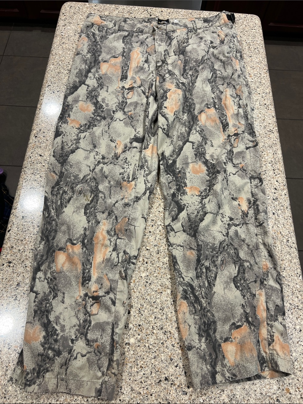 Men's camo natural gear large cotton blend lightweight z19
